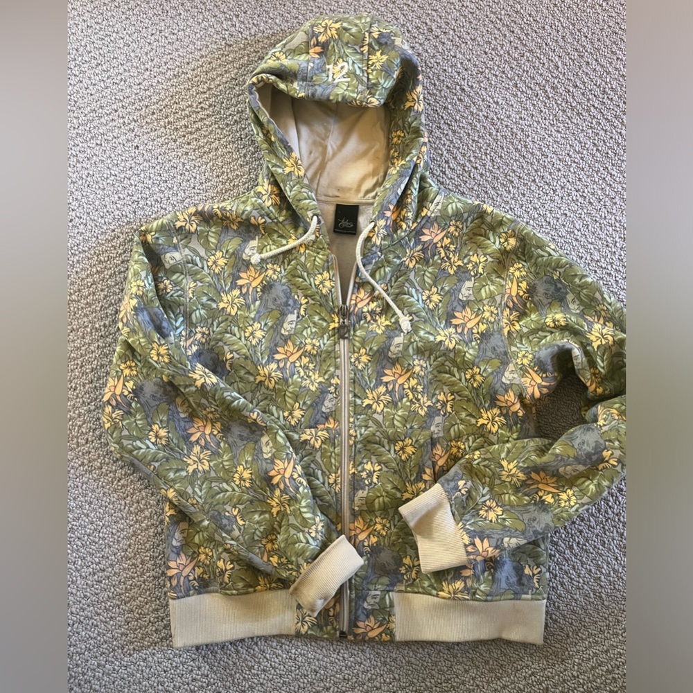 Upperplayground Printed Zipper Hoodie Size L - image 1